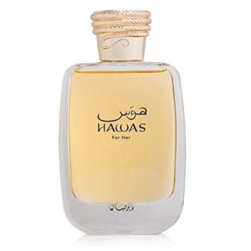 RASASI Hawas For Her   Eau de Parfum 100ML  3 4 OZ    Premium Arabian Perfume For Women  A Signature Women Perfume Long Lasting Fragrance For All Day Freshness  Ideal Gift For Women for any Occasion