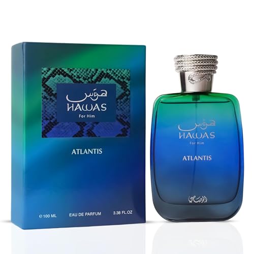RASASI Hawas For Men Eau De Parfum Spray 100ML  3 4 Oz    Long Lasting Arabian Perfume  Premium Perfume Men  Ideal for Special Occasions & Daily Elegance  A Bold and Captivating Fragrance