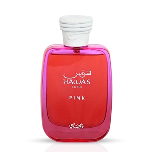 RASASI Hawas Ice - Eau de Parfum para hombre, 3.4 fl oz (3.38 onzas), fragancia árabe prémium
