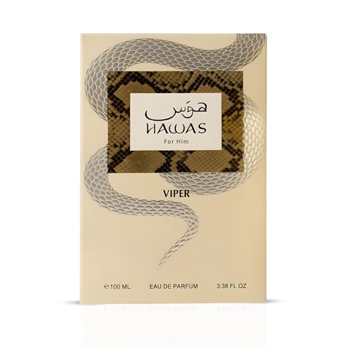 RASASI Hawas Ice for Men Eau de Parfum  100ml 3 38 Oz   Premium Arabian Fragrance
