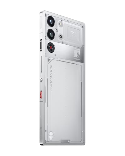 REDMAGIC 10S Pro Smartphone 5G, teléfono para juegos de 144Hz, 6.85 pulgadas 1.5K AMOLED, cámara debajo de la pantalla, teléfono Android, 16+512GB, Dual-Sim, teléfono desbloqueado, plateado