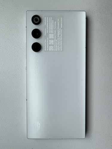 REDMAGIC 10 Air Smartphone 5G  120Hz Gaming Phone  6 8 FHD  Screen  Under Display Camera  5860mAh Android Phone  12 256GB  80W Charger  Dual Sim  US Unlocked Cell Phone Black