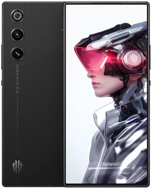 REDMAGIC 10 Air Smartphone 5G  120Hz Gaming Phone  6 8 FHD   Under Display Camera  5860mAh Android Phone 16 512GB  80W Charger  Dual Sim  US Unlocked Cell Phone White