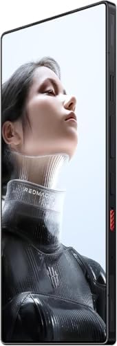 REDMAGIC 11 Pro Gaming Phone  144Hz 5G Android Smartphone  12GB RAM   256GB ROM  Snapdragon 8 Elite Gen 5  6 85 Inch 1 5K Full Screen Cell Phone  50MP Camera  80W Charger  Black