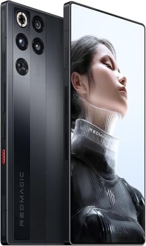 REDMAGIC 11 Pro Gaming Phone  144Hz 5G Android Smartphone  12GB RAM   256GB ROM  Snapdragon 8 Elite Gen 5  6 85 Inch 1 5K Full Screen Cell Phone  50MP Camera  80W Charger  Black