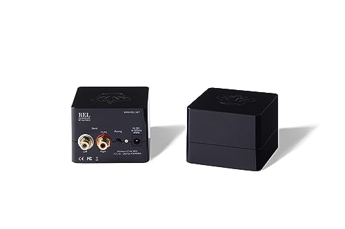 REL Acoustics HT Air MKII Wireless Transmitter and Receiver   Seamless Connection for Home Theater  HiFi Subwoofers  and Surround Sound Systems   Compatible with REL Serie HT and All Models