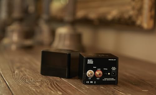 REL Acoustics HT Air MKII Wireless Transmitter and Receiver   Seamless Connection for Home Theater  HiFi Subwoofers  and Surround Sound Systems   Compatible with REL Serie HT and All Models