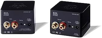 REL Acoustics HT Air MKII Wireless Transmitter and Receiver   Seamless Connection for Home Theater  HiFi Subwoofers  and Surround Sound Systems   Compatible with REL Serie HT and All Models