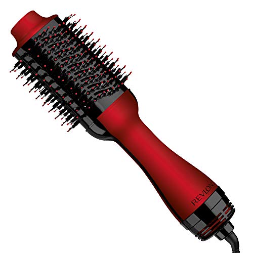 REVLON 3 in 1 Multi Styler  Blow Dryer Brush  Blowout and Hair Straightener Brush in One to Dry  Curl  Smooth  Shape and Volumize Hair for Gorgeous Salon Blowouts