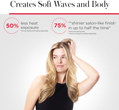 REVLON One Step Volumizer PLUS Hair Dryer and Styler   More Volume  Less Damage  and More Styling Control for Easy and Fast Salon Style Blowouts  Plus Travel Friendly  Black