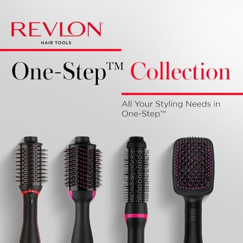 REVLON One Step Volumizer PLUS Hair Dryer and Styler   More Volume  Less Damage  and More Styling Control for Easy and Fast Salon Style Blowouts  Plus Travel Friendly  Black
