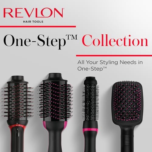 REVLON One Step Volumizer PLUS Hair Dryer and Styler   More Volume  Less Damage  and More Styling Control for Easy and Fast Salon Style Blowouts  Plus Travel Friendly  Black