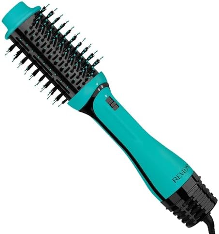 REVLON One Step Volumizer PLUS Hair Dryer and Styler   More Volume  Less Damage  and More Styling Control for Easy and Fast Salon Style Blowouts  Plus Travel Friendly  Black