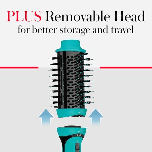 REVLON One Step Volumizer PLUS Hair Dryer and Styler   More Volume  Less Damage  and More Styling Control for Easy and Fast Salon Style Blowouts  Plus Travel Friendly  Black