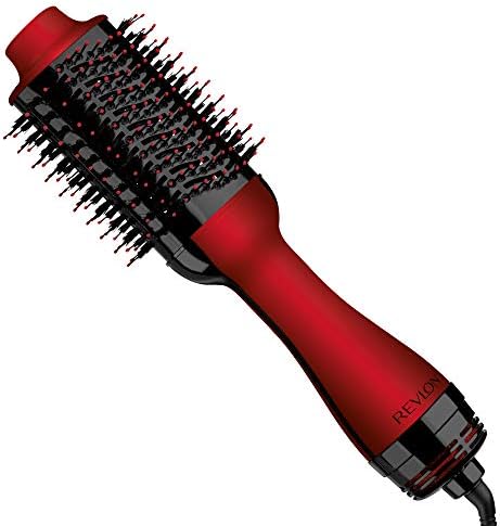 REVLON One Step Volumizer PLUS Hair Dryer and Styler   More Volume  Less Damage  and More Styling Control for Easy and Fast Salon Style Blowouts  Plus Travel Friendly  Black