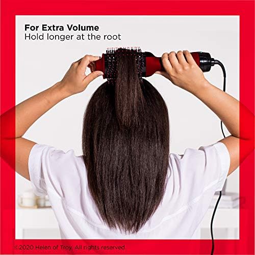 REVLON One Step Volumizer PLUS Hair Dryer and Styler   More Volume  Less Damage  and More Styling Control for Easy and Fast Salon Style Blowouts  Plus Travel Friendly  Black