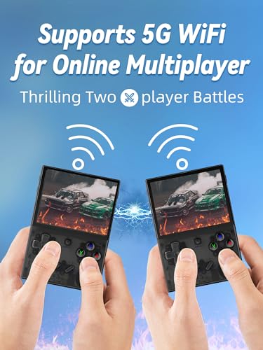 RG35XXPlus Linux Handheld Game Console 3 5 IPS Screen with a 64G Card Pre Loaded 4969 Games Supports 5G WiFi Bluetooth HDMI and TV Output 3300mAh