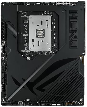 ROG Crosshair X870E Hero BTF AMD ATX Board with Hidden Connector Design & high Power GPU Slot for Clean Cable Management  18 2 2 Power  DDR5  WiFi 7  5X M 2  PCIe 5 0  USB4  Advanced AI PC Ready