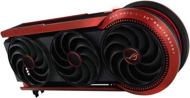ROG Matrix Platinum GeForce RTX 5090 32GB GDDR7 PCI Express 5 0 x16 ATX Graphics Card ROG MATRIX RTX5090 P32G 30TH 30th Anniversary Edition