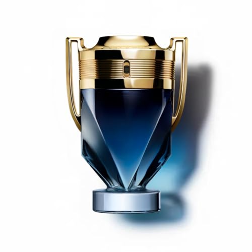 Rabanne Invictus Parfum for Men   Long Lasting Aromatic Aquatic Perfume with Lavender  Sandalwood & Musk   Trophy Bottle French Fragrance Spray from Paris