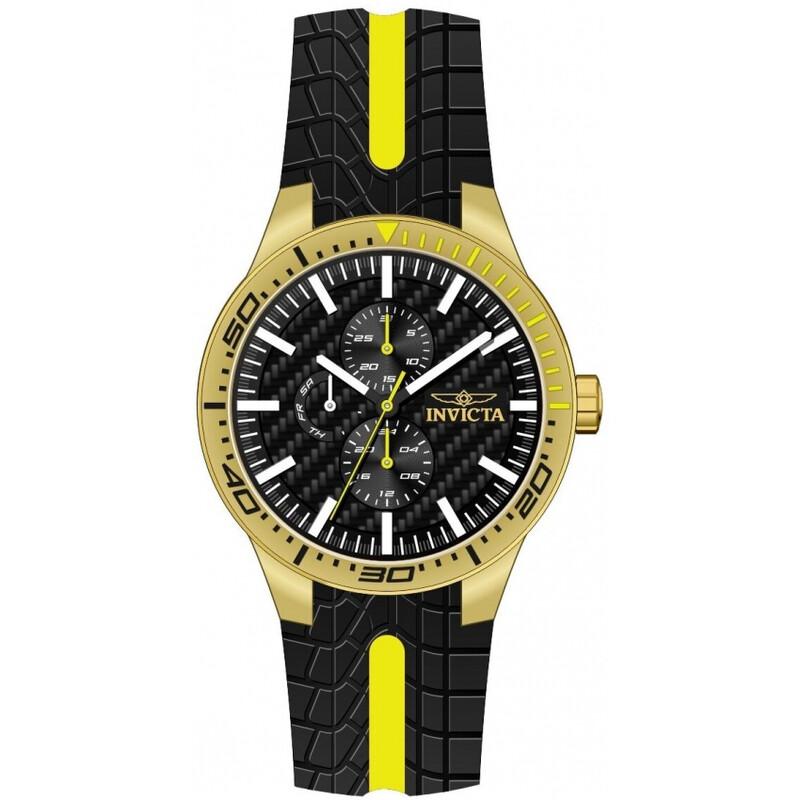Racing Quartz Black Dial Men s Watch