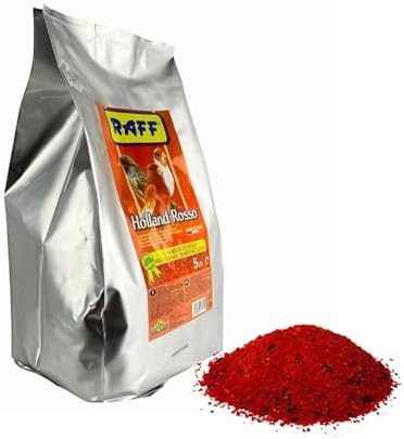 Raff Holland Rosso Canary Red Food   Comida para Canarios   Finch Food for Indoor with Natural Nutrition for Vibrant and Red Plumage  High in Protein and Fat  5lb 