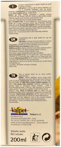 Raff Liquid Vitamin E Supplement for Birds  Sunflower Oils and Fats  Raw Soy Lecithin  Vitamin for Bird  Accessories for Pigeons  Food for Canary  Fertility for Birds  Finch  breeding Bird 200ml