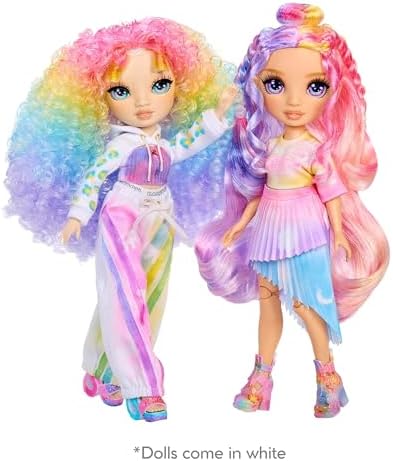 Rainbow High Air Brush & Create DIY Fashion Doll with Airbrush Marker Kit  Washable Rainbow Markers  Long Hair  Green Eyes  Color  Create  Play  Rinse and Repeat  Creative 4 12