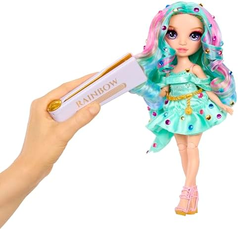 Rainbow High Be Dazzling Fashion Dolls  Celine Turquoise  Teal  with Bedazzler Tool and Sparkle Gems