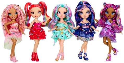 Rainbow High Be Dazzling Fashion Dolls  Vivienne Rouge  Red  with Bedazzler Tool and Sparkle Gems