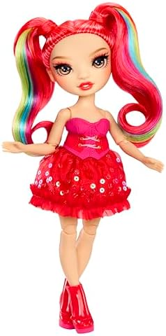 Rainbow High Be Dazzling Fashion Dolls  Vivienne Rouge  Red  with Bedazzler Tool and Sparkle Gems