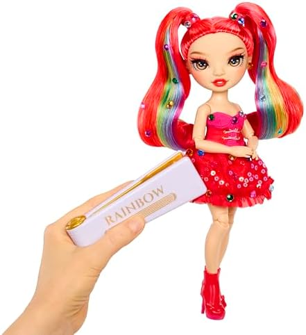 Rainbow High Be Dazzling Fashion Dolls  Vivienne Rouge  Red  with Bedazzler Tool and Sparkle Gems