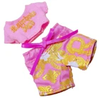 Rainbow High Brianna Dulce Slumber Party Doll Outfit Pink Gold Top Shorts Shirt