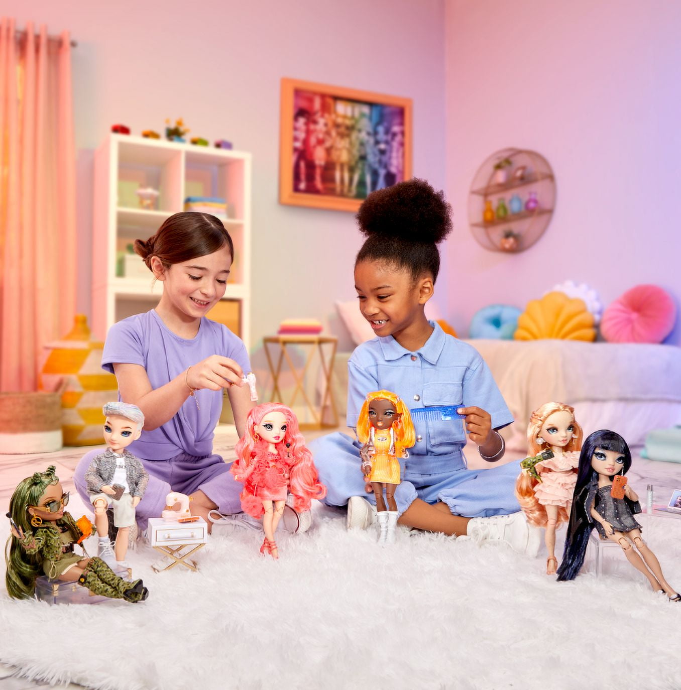 Rainbow High Michelle  Orange Fashion Doll  Fashionable Outfit & 10  Colorful Play Accessories  Great Gift for Kids 4 12 Years Old and Collectors 