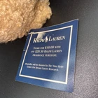 Ralph Lauren Plush Teddy Bear With Polo Shirt  16  Red Shirt Articulated Tags On