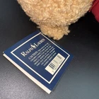 Ralph Lauren Plush Teddy Bear With Polo Shirt  16  Red Shirt Articulated Tags On