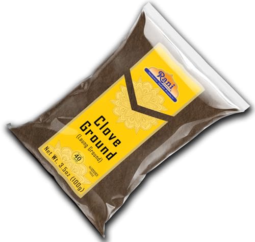 Rani Cloves Whole  Laung  14oz  400g  Great for Food  Tea  Pomander Balls and Potpourri  Hand Selected  Spice   All Natural   NON GMO   Kosher   Vegan   Gluten Friendly   Indian Origin