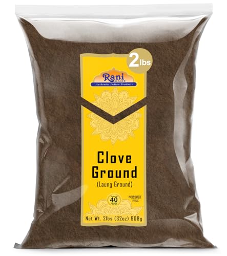 Rani Cloves Whole  Laung  14oz  400g  Great for Food  Tea  Pomander Balls and Potpourri  Hand Selected  Spice   All Natural   NON GMO   Kosher   Vegan   Gluten Friendly   Indian Origin