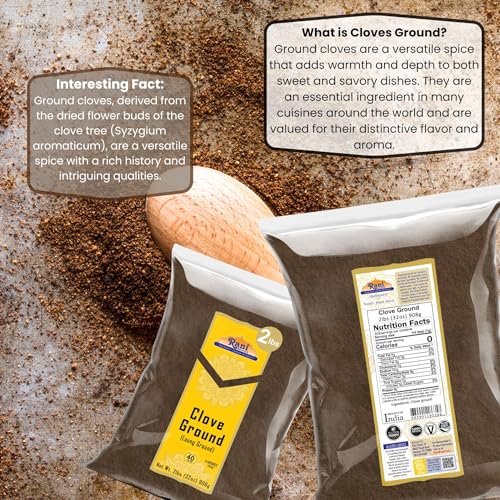 Rani Cloves Whole  Laung  14oz  400g  Great for Food  Tea  Pomander Balls and Potpourri  Hand Selected  Spice   All Natural   NON GMO   Kosher   Vegan   Gluten Friendly   Indian Origin