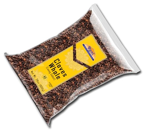 Rani Cloves Whole  Laung  14oz  400g  Great for Food  Tea  Pomander Balls and Potpourri  Hand Selected  Spice   All Natural   NON GMO   Kosher   Vegan   Gluten Friendly   Indian Origin