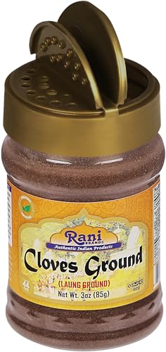 Rani Cloves Whole  Laung  2oz  56g  Great for Food  Tea  Pomander Balls and Potpourri  Hand Selected  Spice  PET Jar   All Natural   NON GMO   Kosher   Vegan   Gluten Friendly   Indian Origin
