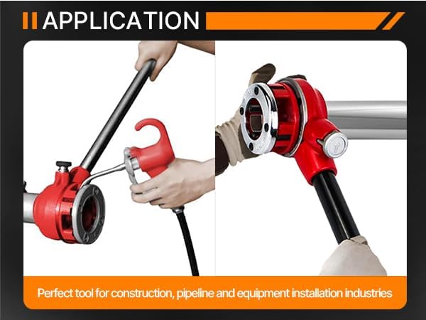 Ratchet Pipe Threader Kit Replacement 1 inch Dies  Compatible Kit  Ideal for Galvanized & Iron Pipes  Not for Stainless Steel