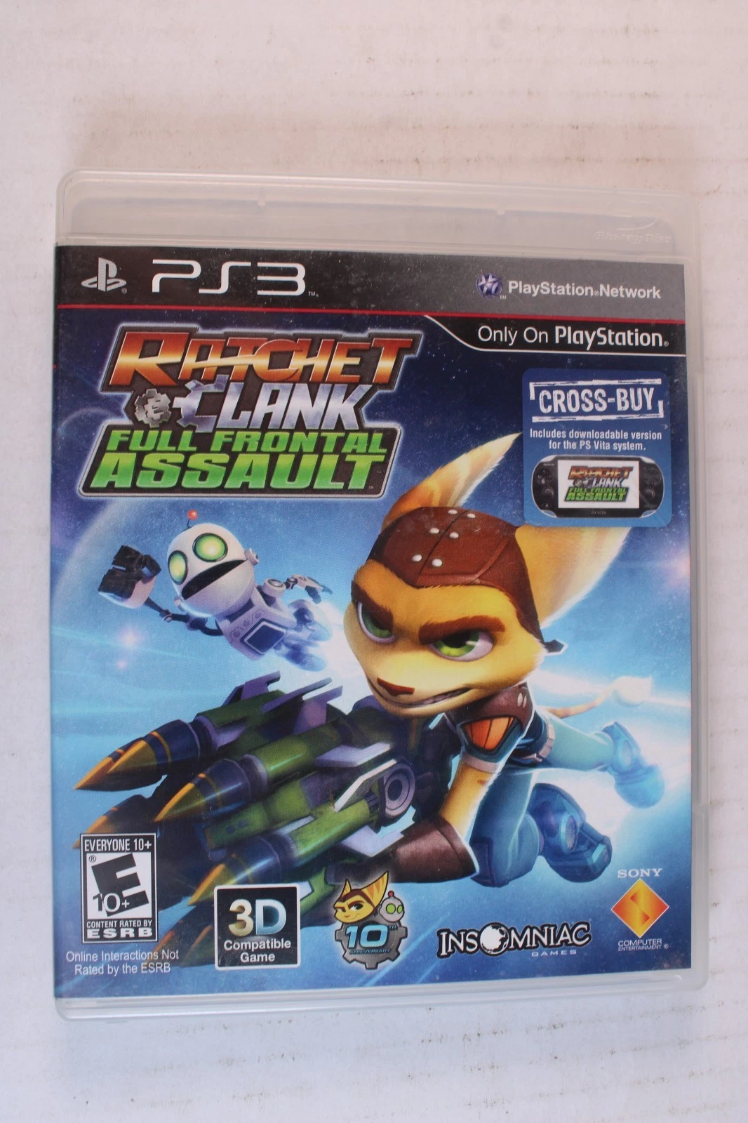 Ratchet & Clank  Full Frontal Assault  Sony PlayStation 3 PS3  Complete  Tested