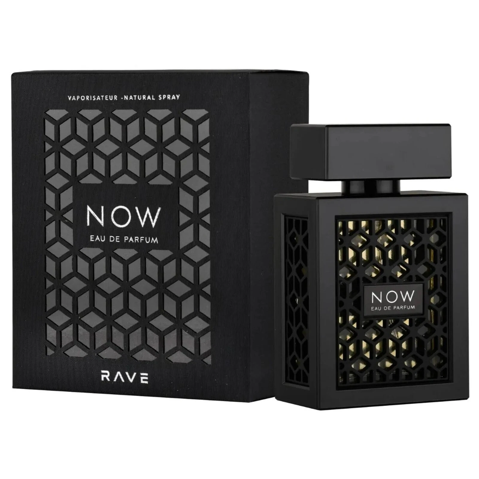 Rave Now Black by Lattafa Eau De Parfum   100ml  Unisex USA Seller