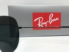 Ray Ban Aviator RB3025 002/62Black/Black 58mm Unisex / Brand New