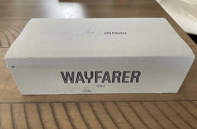 Ray Ban Meta Wayfarer Gen 2 Non Prescription New