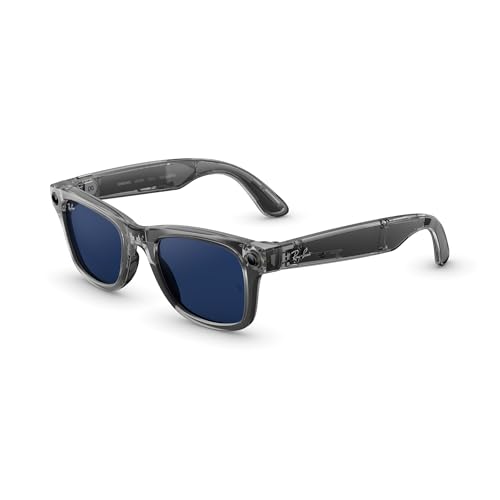 Ray Ban Meta  Gen 2   Wayfarer  Matte Black   Smart AI Glasses for Men  Women   2X Battery Life   3K HD Resolution   12 MP Ultra Wide Camera  Audio  Video   Clear Lenses   Wearable Technology