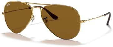 Ray Ban Original AVIATOR LARGE METAL RB3025 Replacement Lenses  BUNDLE with ACCESSORY EYEWEAR KIT