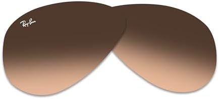 Ray Ban Original AVIATOR LARGE METAL RB3025 Replacement Lenses  BUNDLE with ACCESSORY EYEWEAR KIT