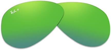 Ray Ban Original AVIATOR LARGE METAL RB3025 Replacement Lenses  BUNDLE with ACCESSORY EYEWEAR KIT